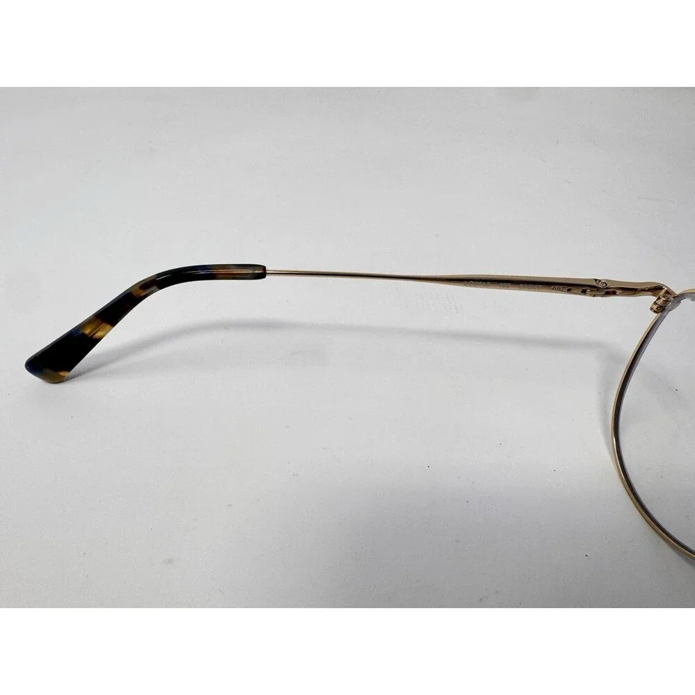 Longchamp LO2143 Eyeglass Frames Only 400 Gold Blue 53-17-140 Authentic